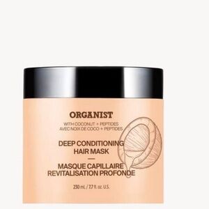 Organist with Coconut + Peptides Deep Conditioning Hair Mask